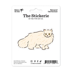 Persian Cat Sticker