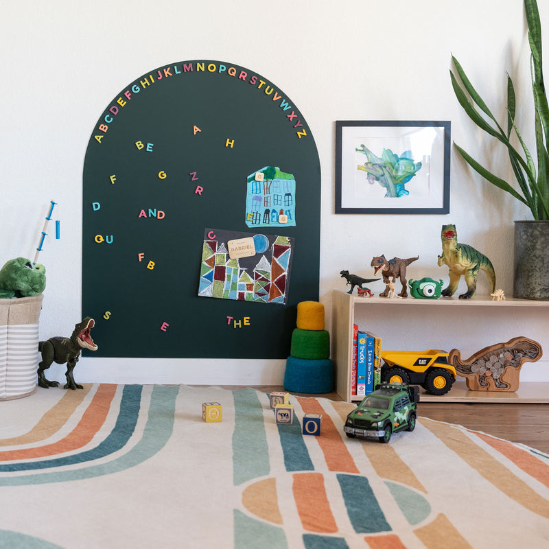 Green Magnetic Arch Wall Decal