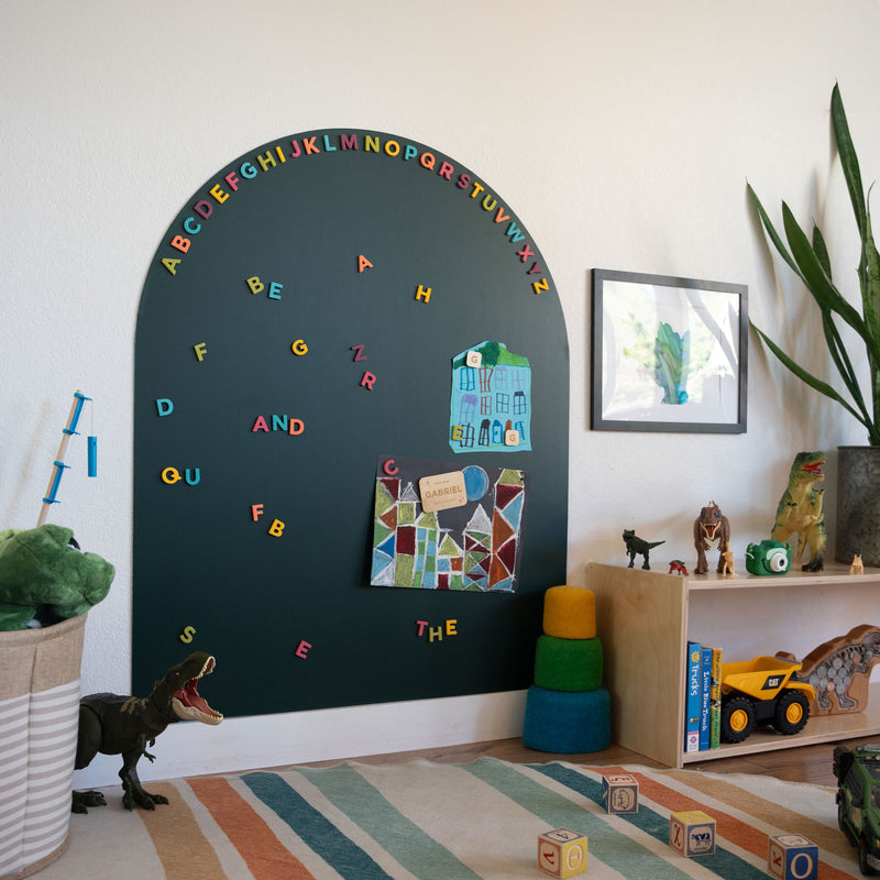 Green Magnetic Arch Wall Decal
