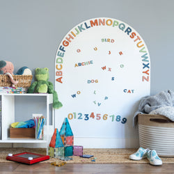 White Magnetic Arch Wall Decal
