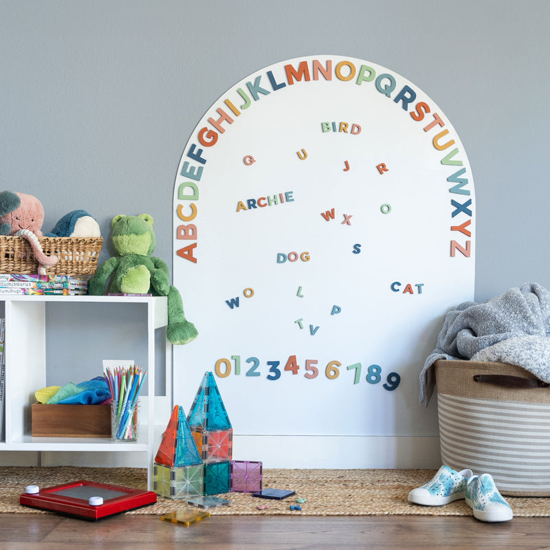 White Magnetic Arch Wall Decal