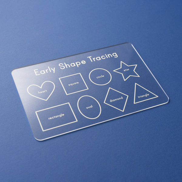 Acrylic Dry-Erase Early Shapes Tracing Board