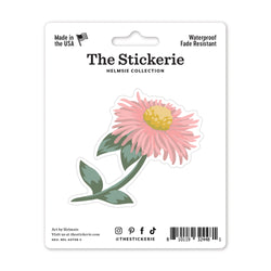 Helmsie Aster Flower Sticker