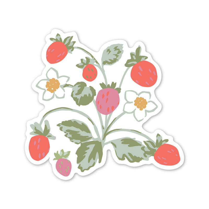 Helmsie Strawberries Sticker
